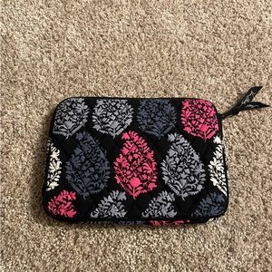 Vera Bradley northern lights tablet electronic case cover bag pink white black